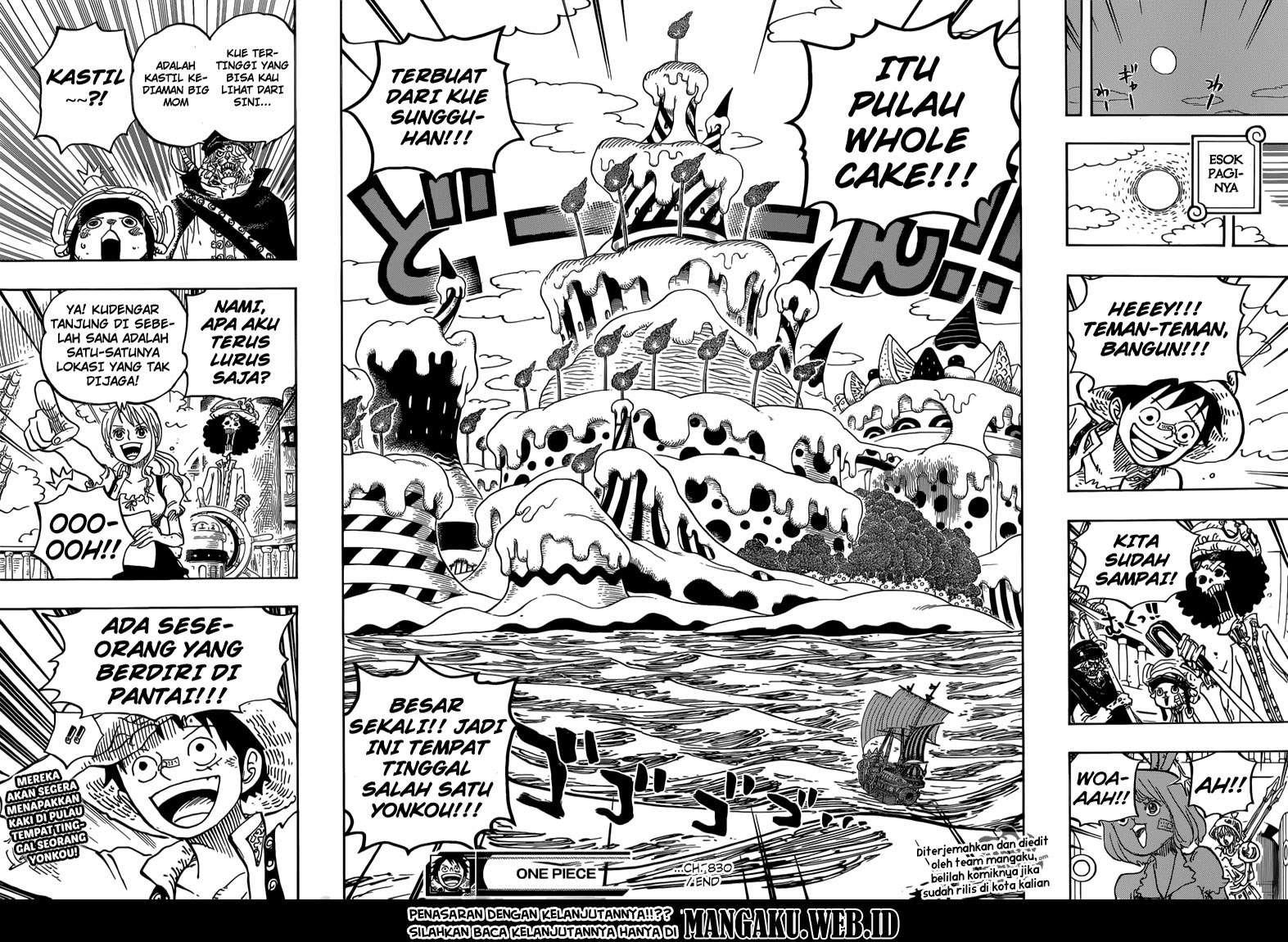 One Piece — Chapter 830, halaman 17