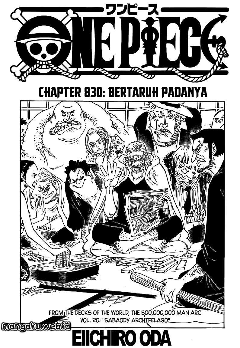 One Piece — Chapter 830, halaman 2