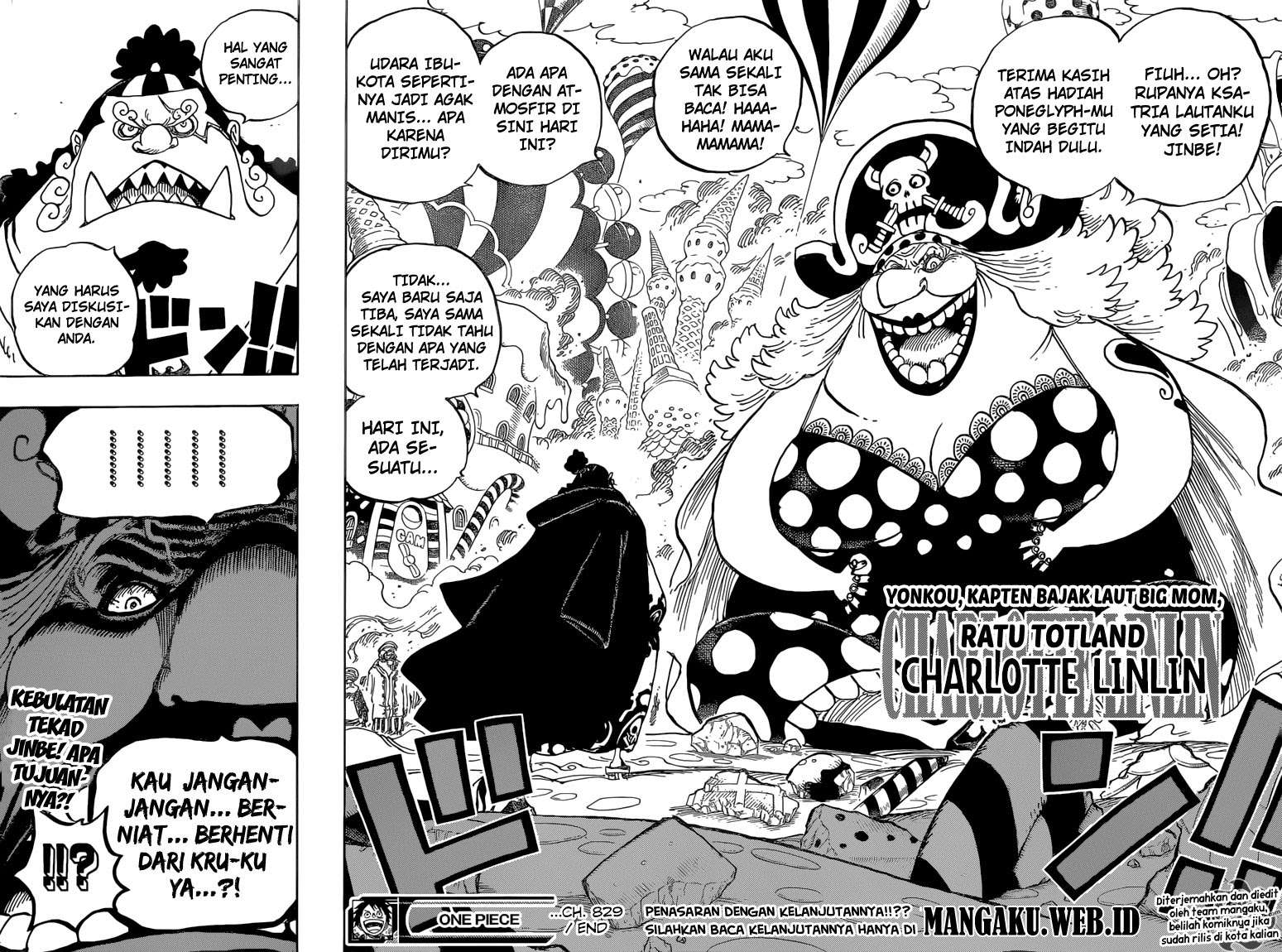 One Piece — Chapter 829, halaman 16