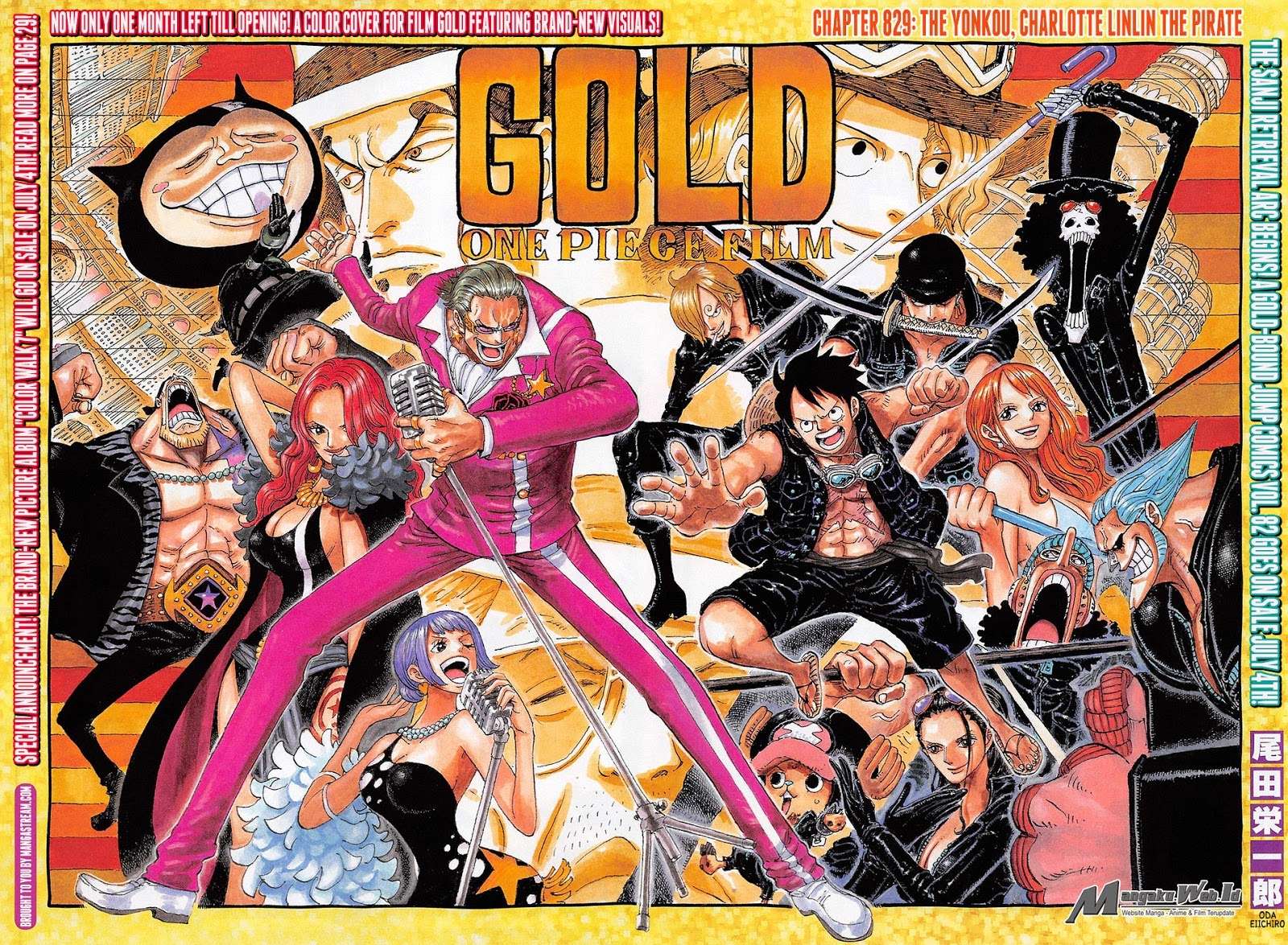 One Piece — Chapter 829, halaman 2
