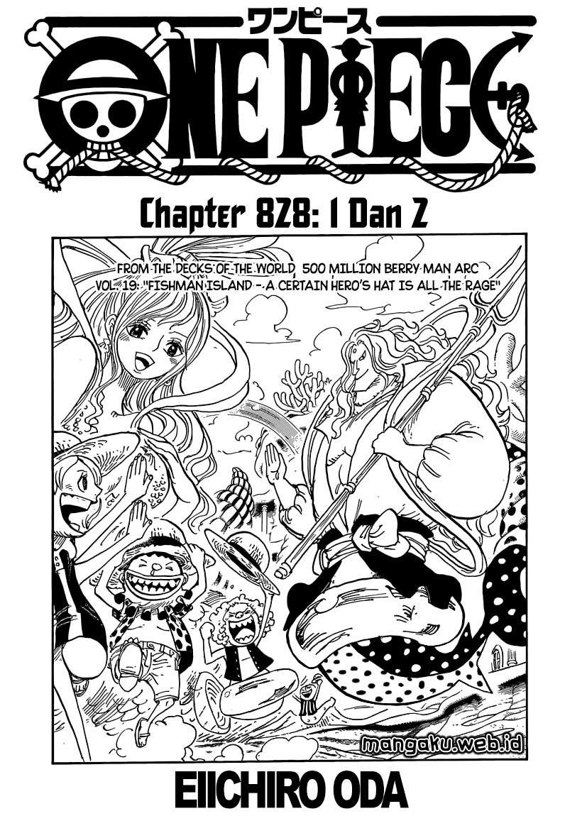 One Piece — Chapter 828, halaman 2