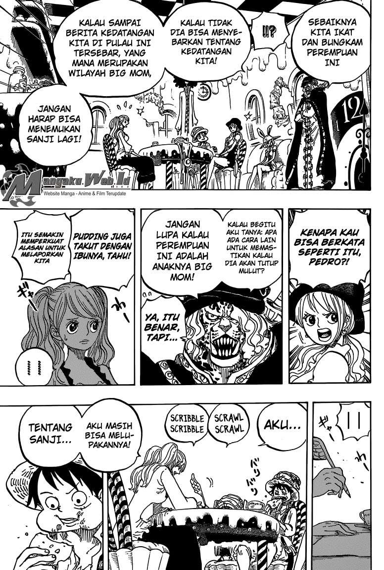 One Piece — Chapter 828, halaman 8