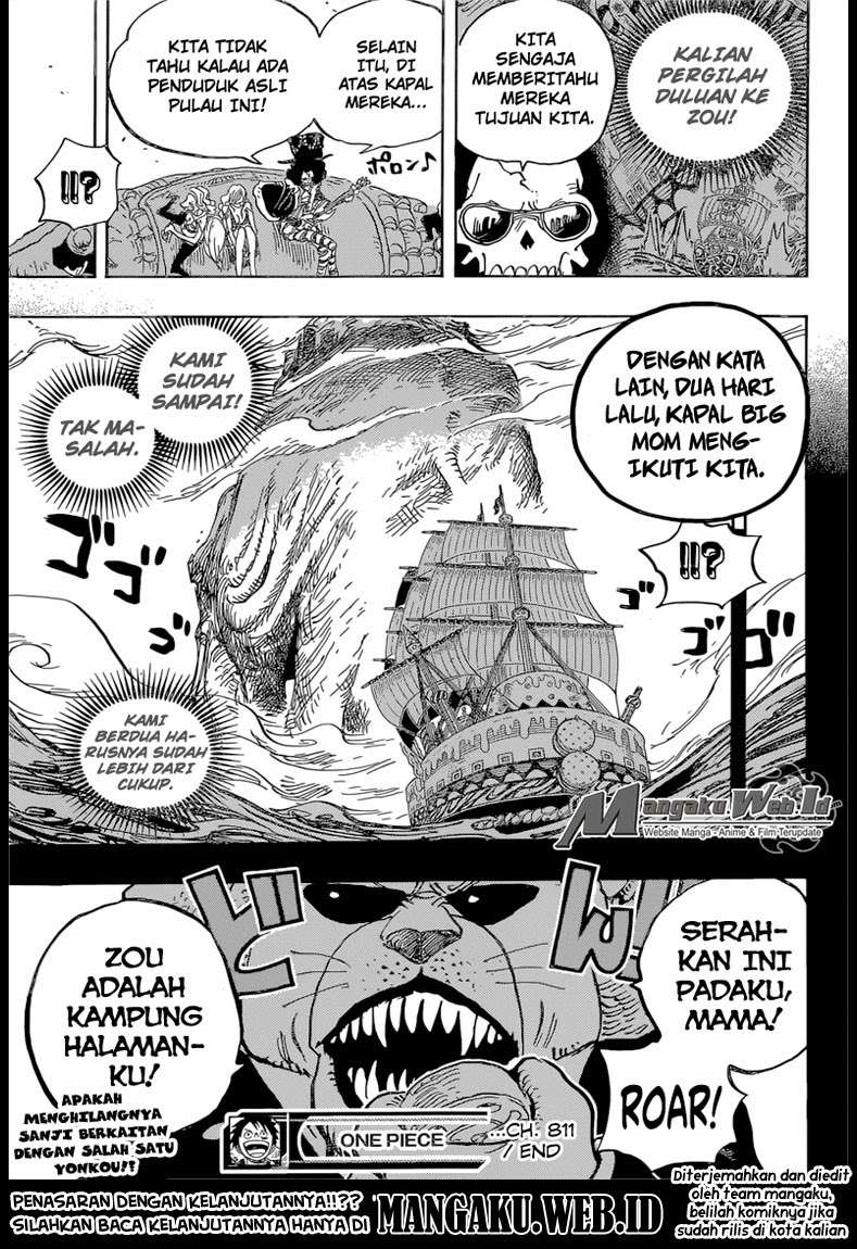 One Piece — Chapter 811, halaman 20