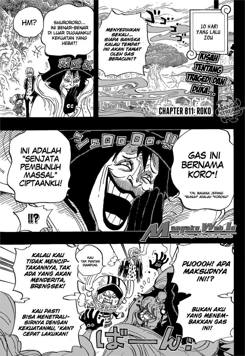 One Piece — Chapter 811, halaman 5