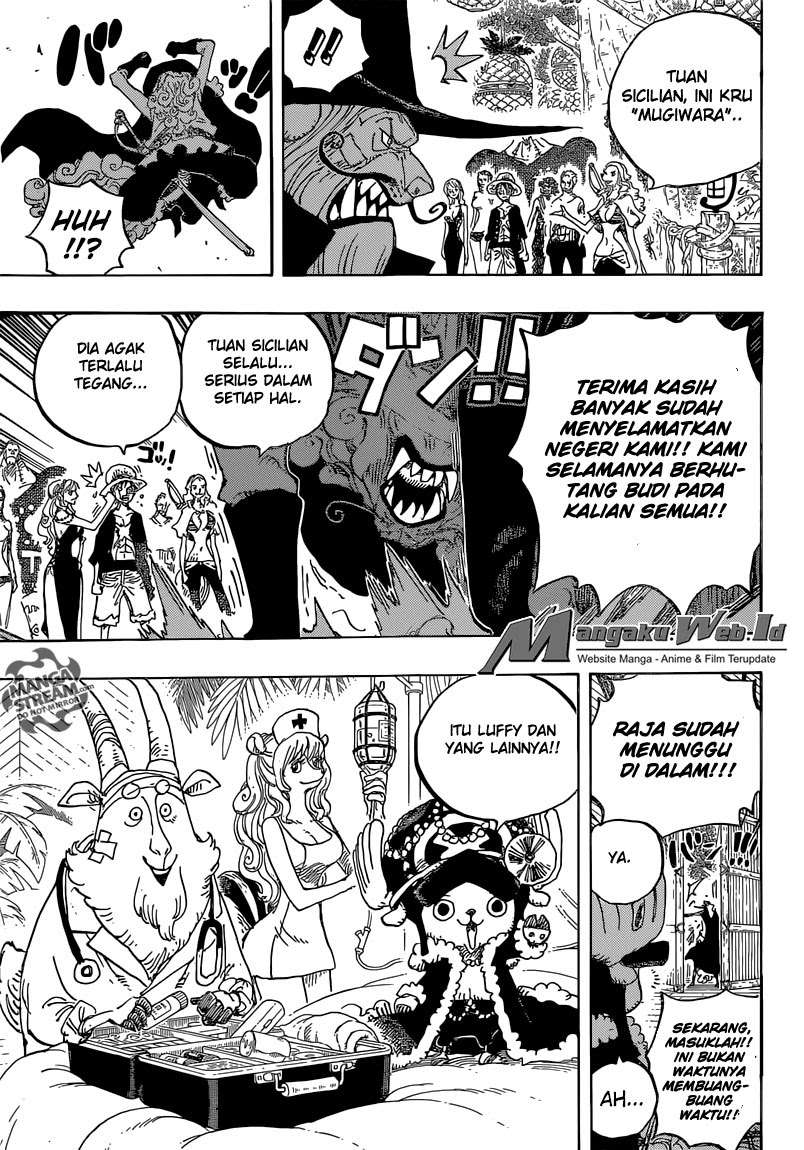 One Piece — Chapter 808, halaman 17