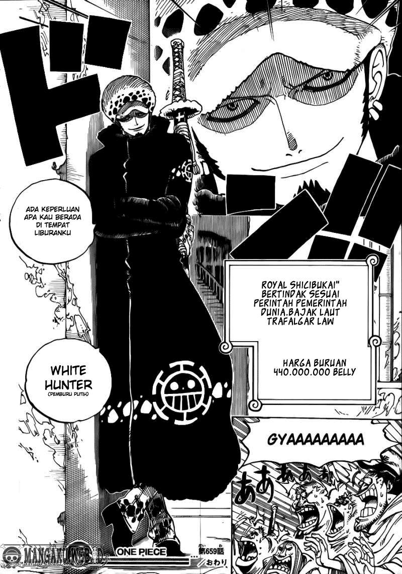 One Piece — Chapter 659, halaman 19