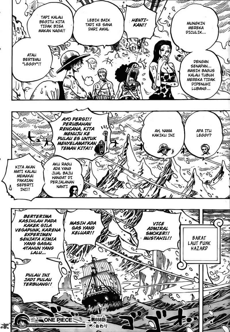 One Piece — Chapter 658, halaman 19