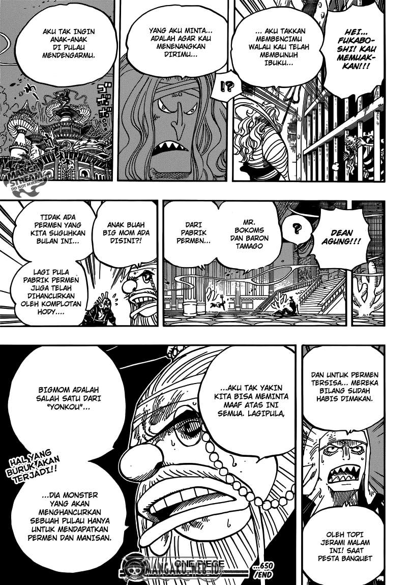 One Piece — Chapter 650, halaman 18