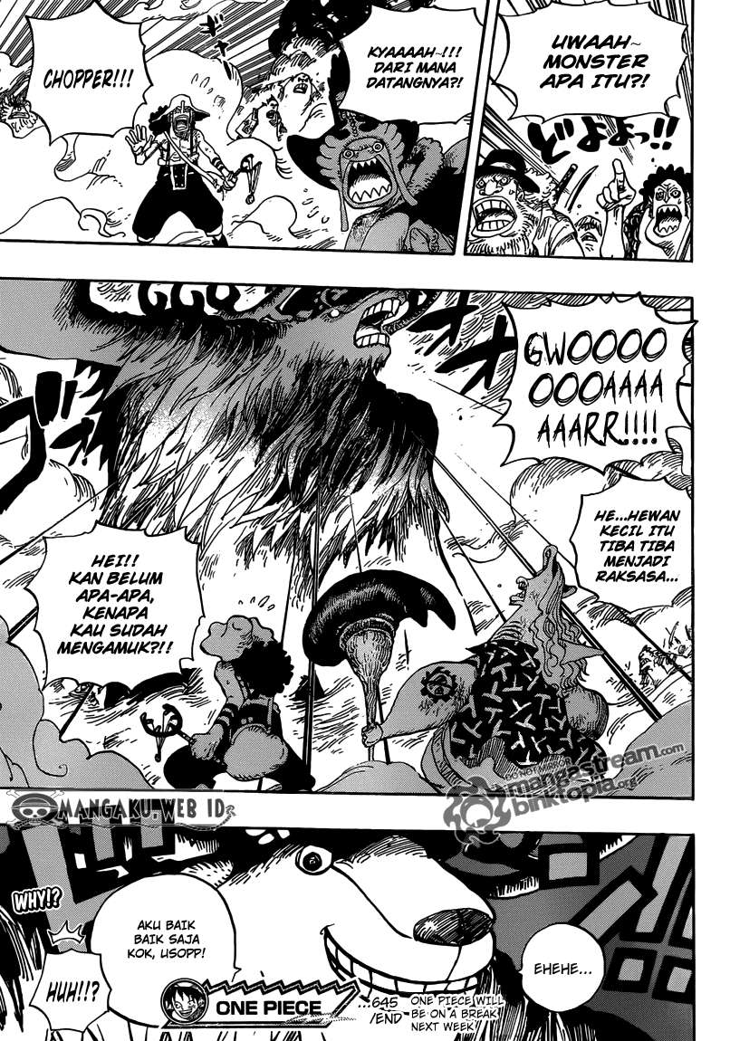 One Piece — Chapter 645, halaman 18