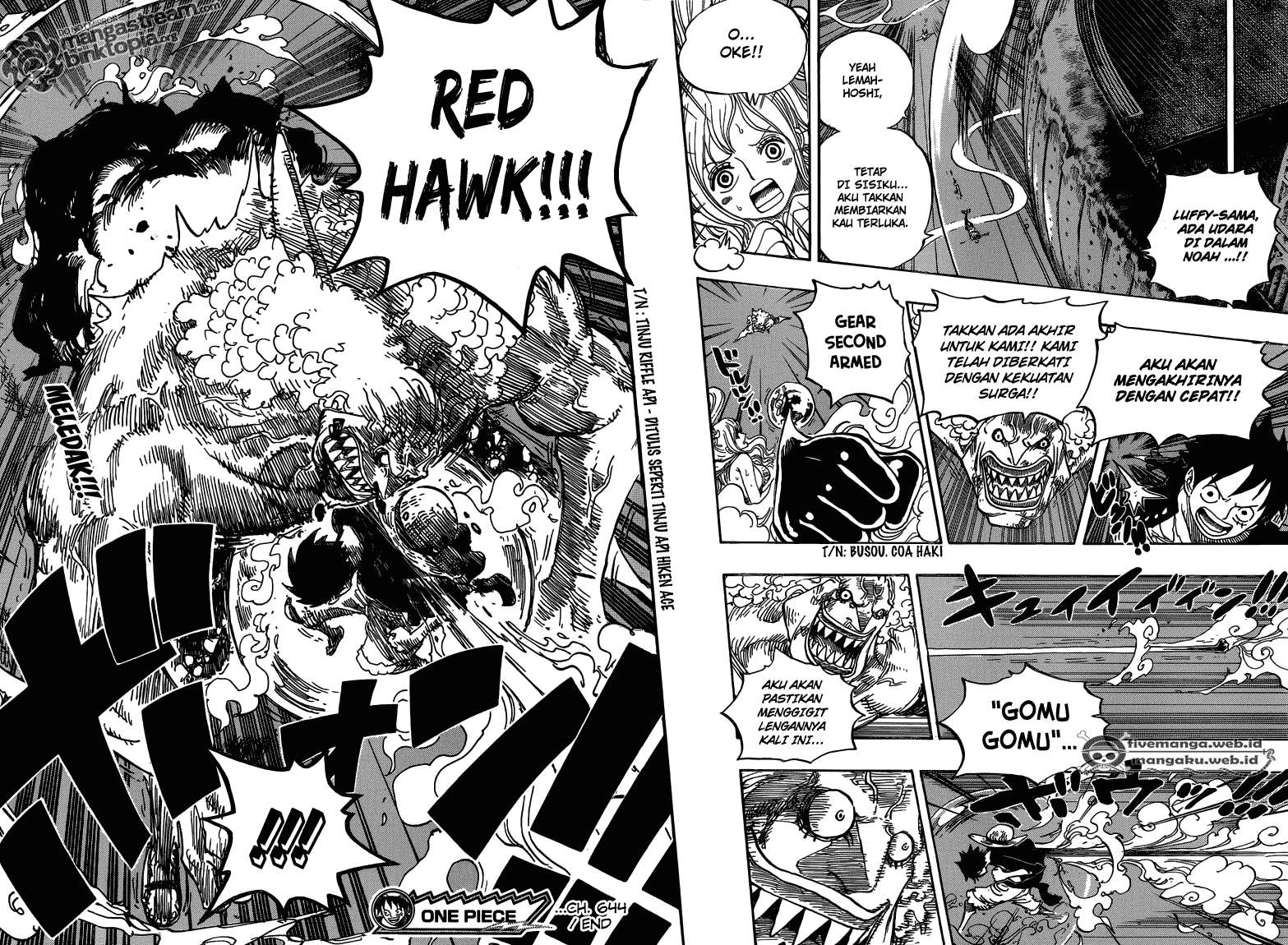One Piece — Chapter 644, halaman 19