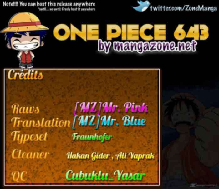 One Piece — Chapter 643, halaman 21