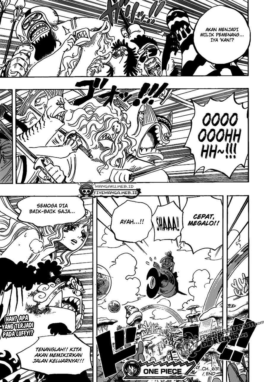 One Piece — Chapter 631, halaman 17