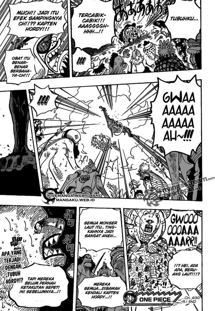One Piece — Chapter 630, halaman 19