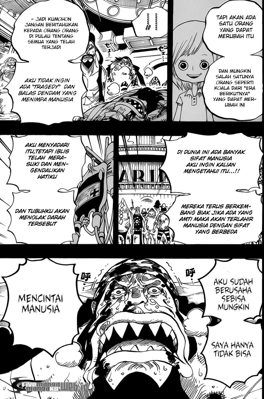 One Piece — Chapter 623, halaman 17