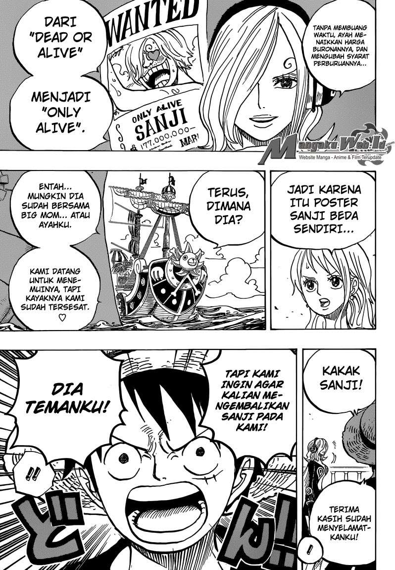 One Piece — Chapter 826, halaman 16