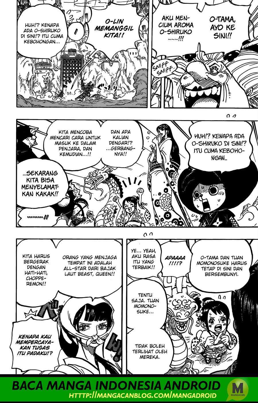 One Piece — Chapter 945, halaman 16