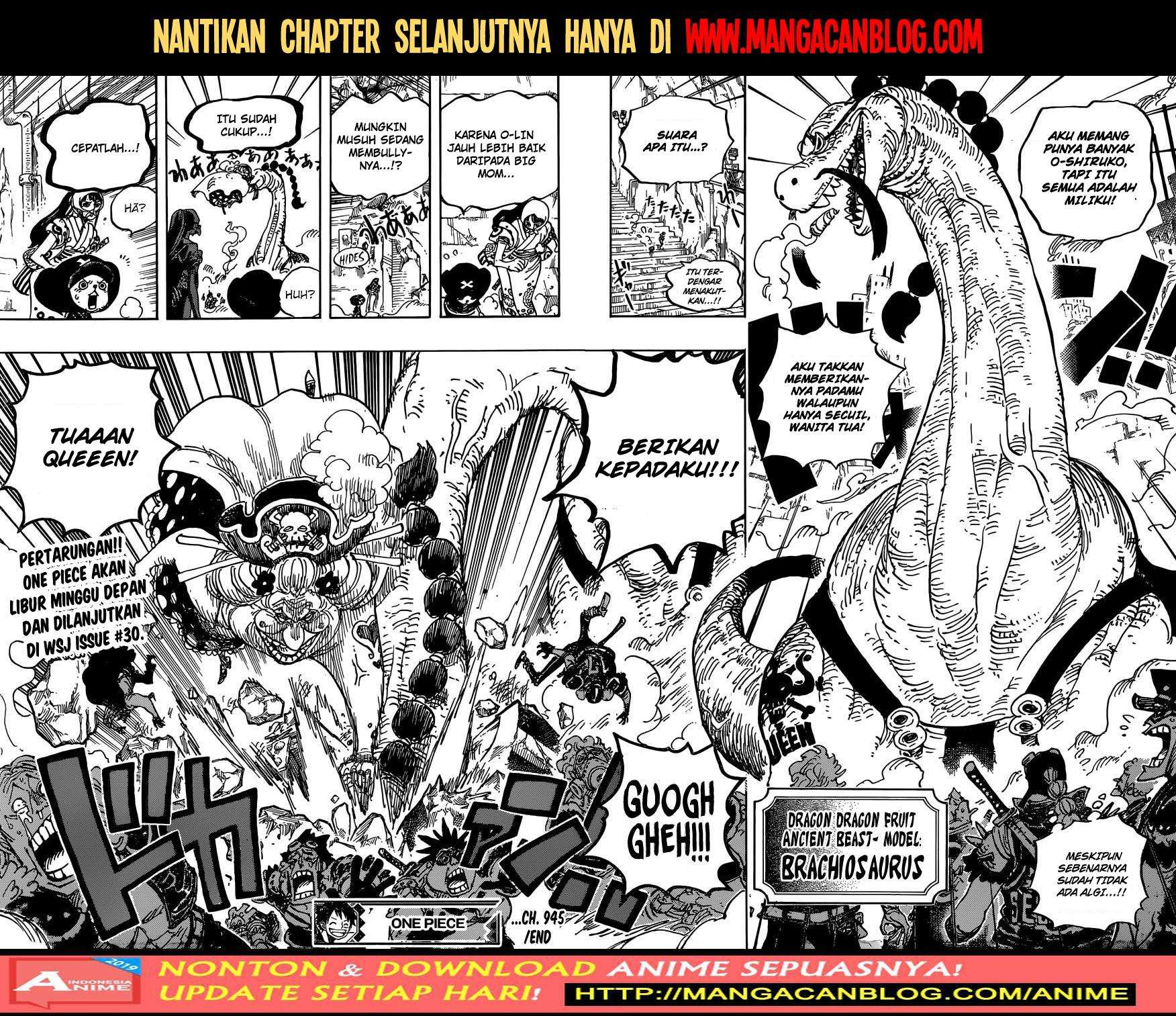 One Piece — Chapter 945, halaman 18