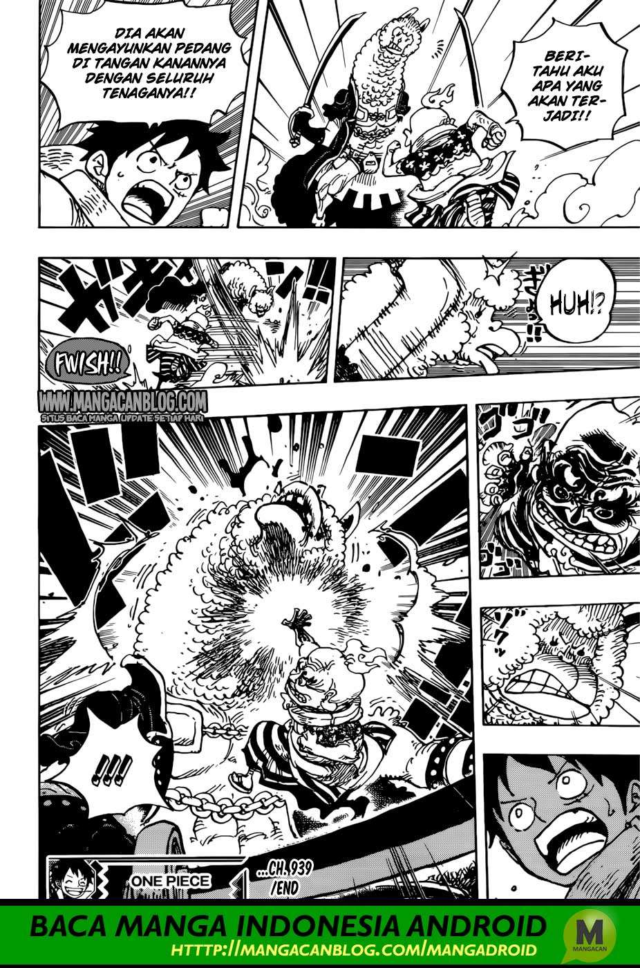 One Piece — Chapter 939, halaman 16