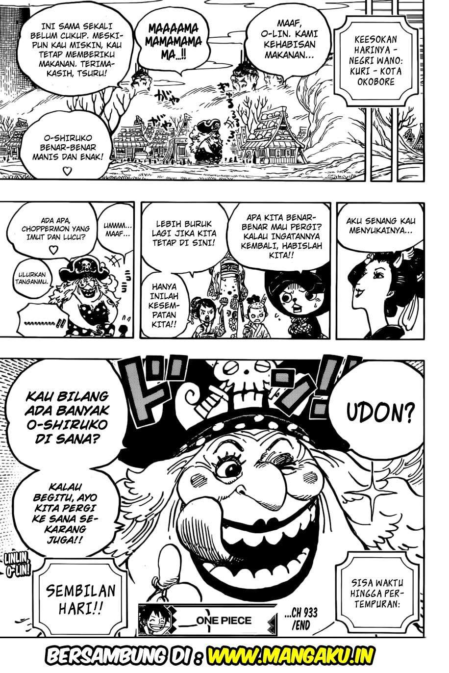 One Piece — Chapter 933, halaman 18