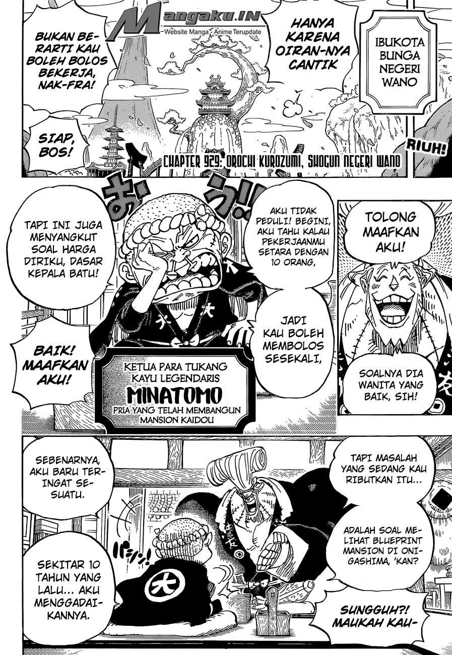 One Piece — Chapter 929, halaman 4