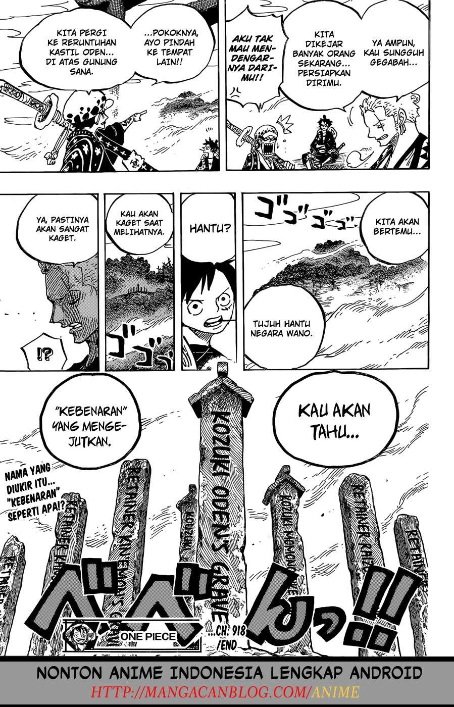 One Piece — Chapter 918, halaman 16