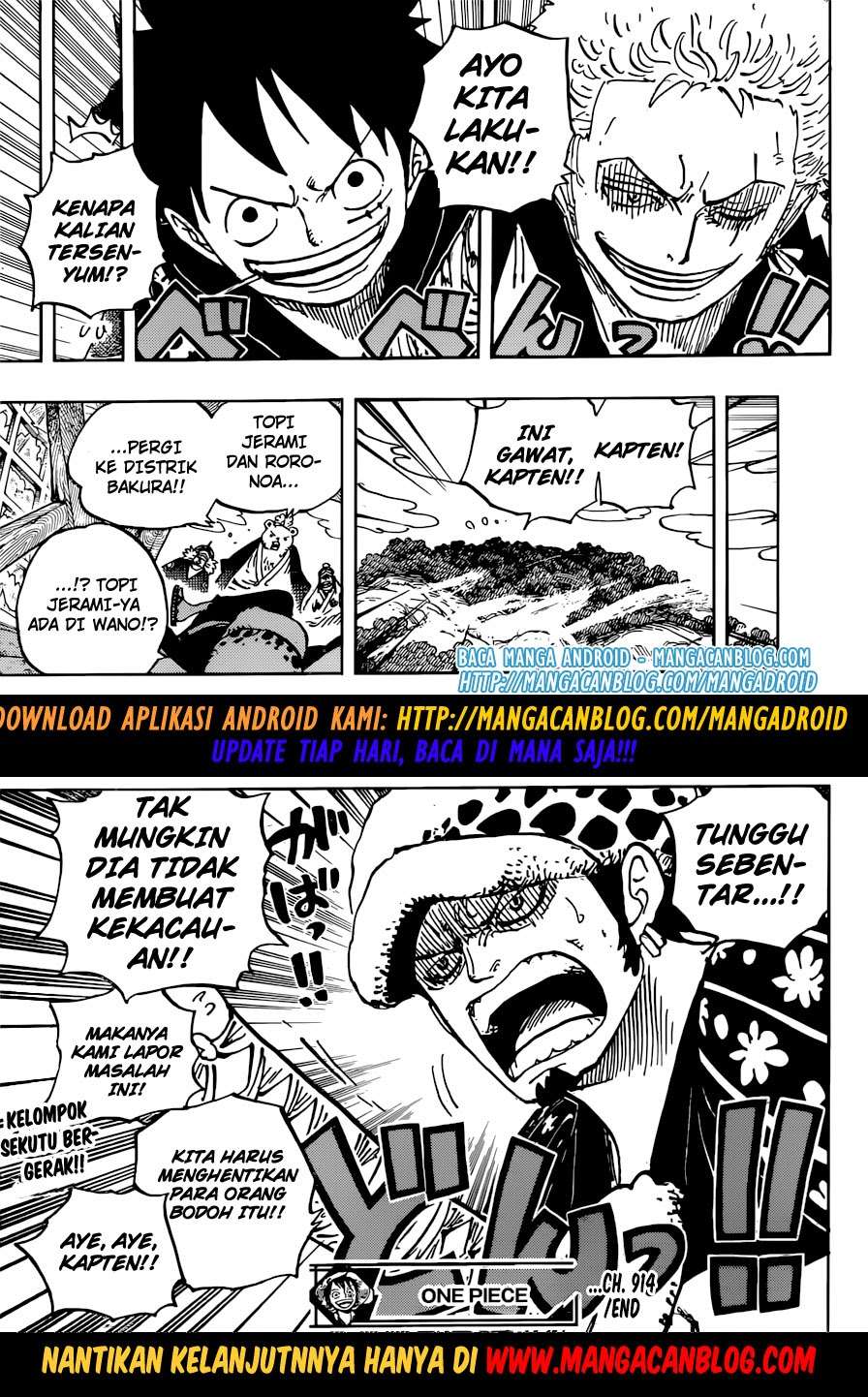 One Piece — Chapter 914, halaman 18