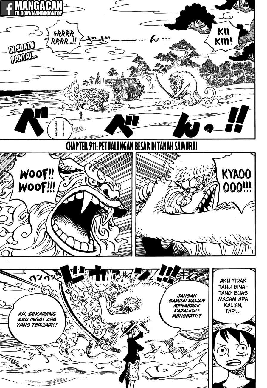 One Piece — Chapter 911, halaman 3