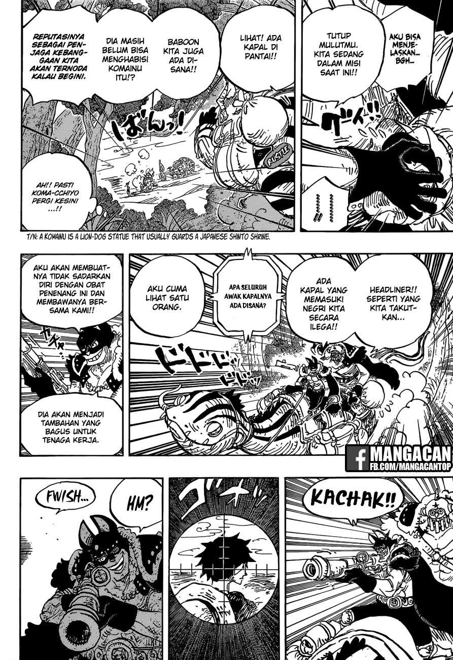 One Piece — Chapter 911, halaman 6