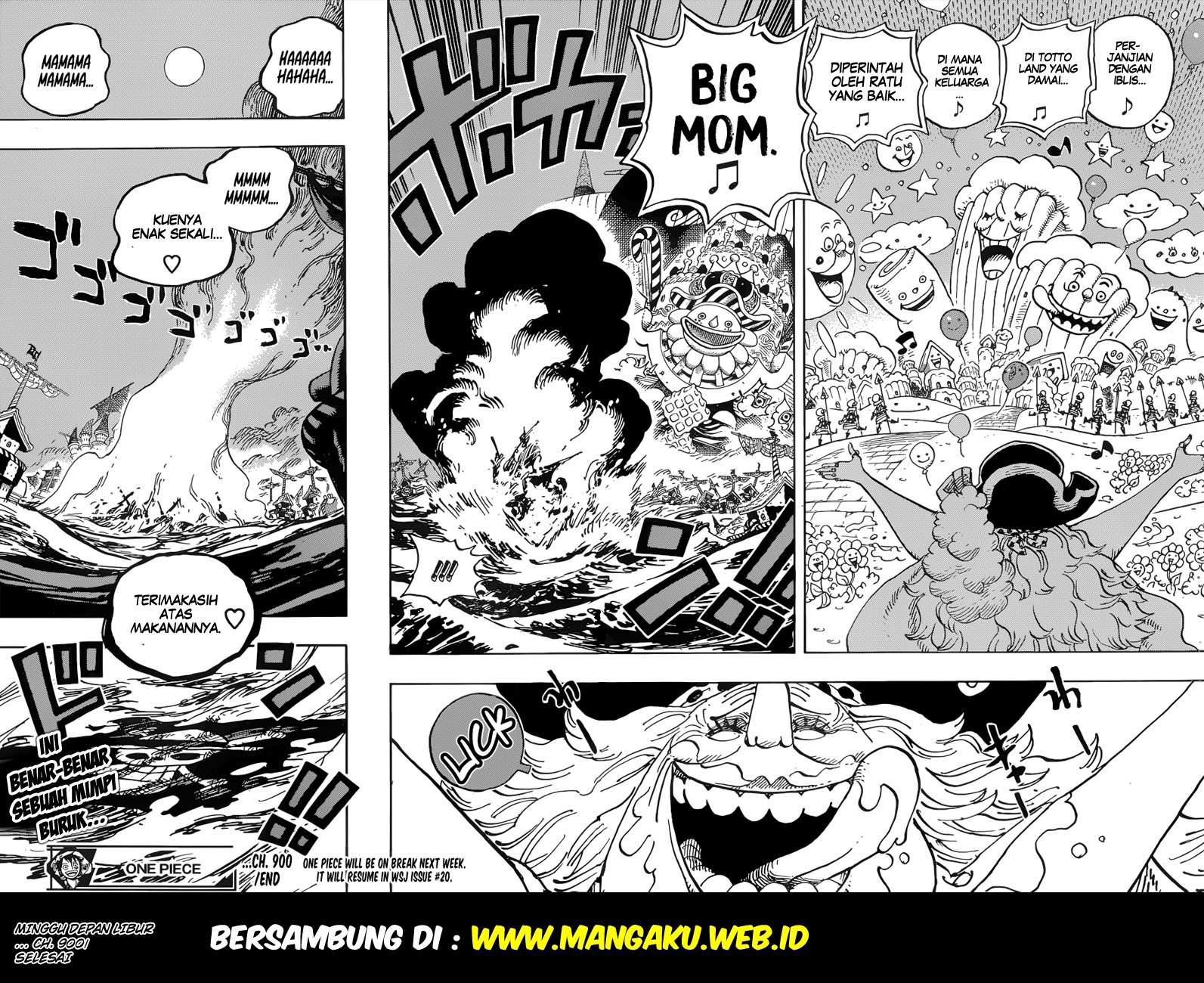 One Piece — Chapter 900, halaman 16