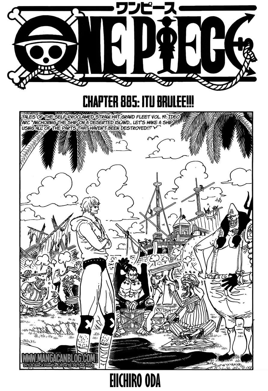 One Piece — Chapter 885, halaman 1