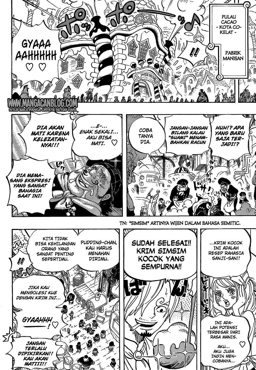 One Piece — Chapter 885, halaman 16