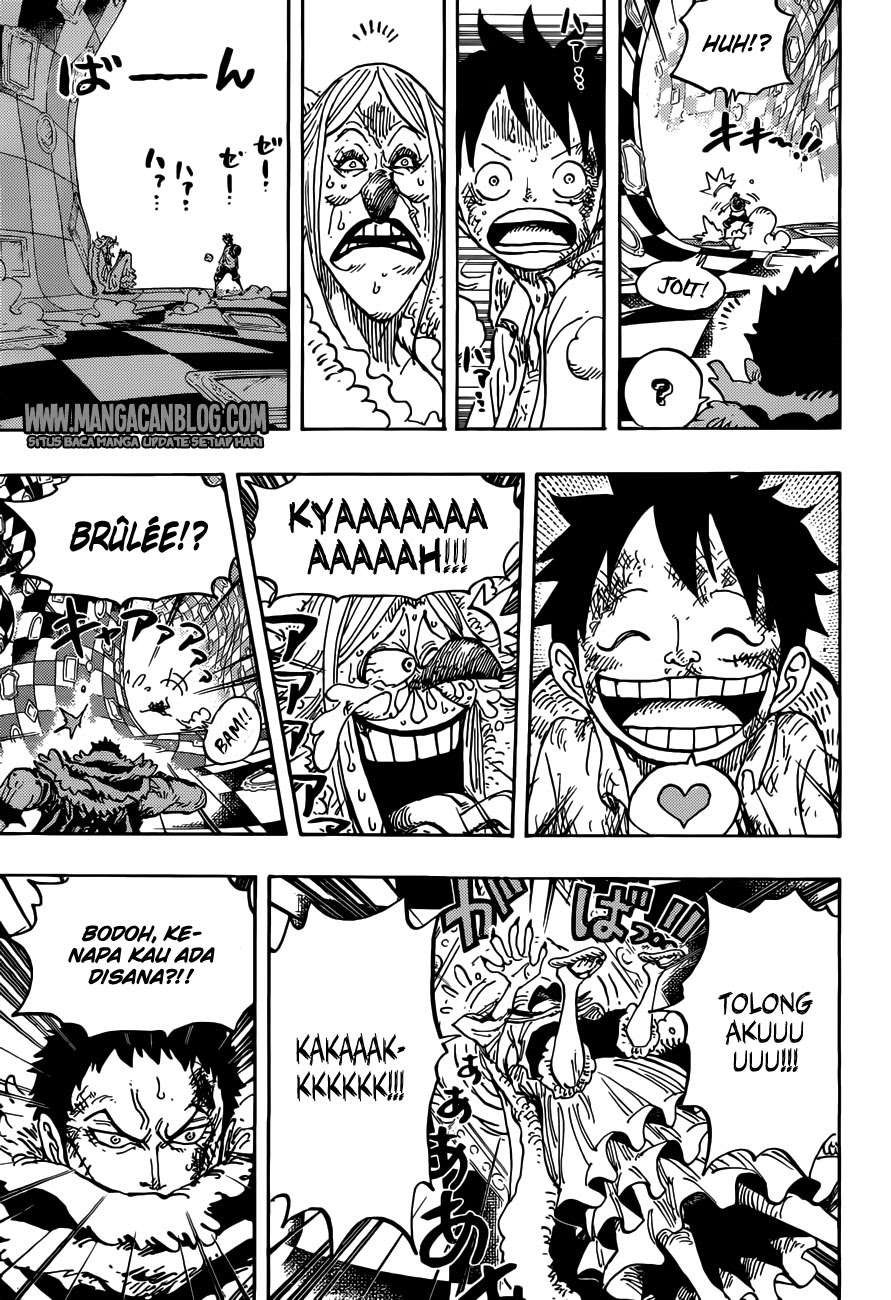 One Piece — Chapter 885, halaman 8