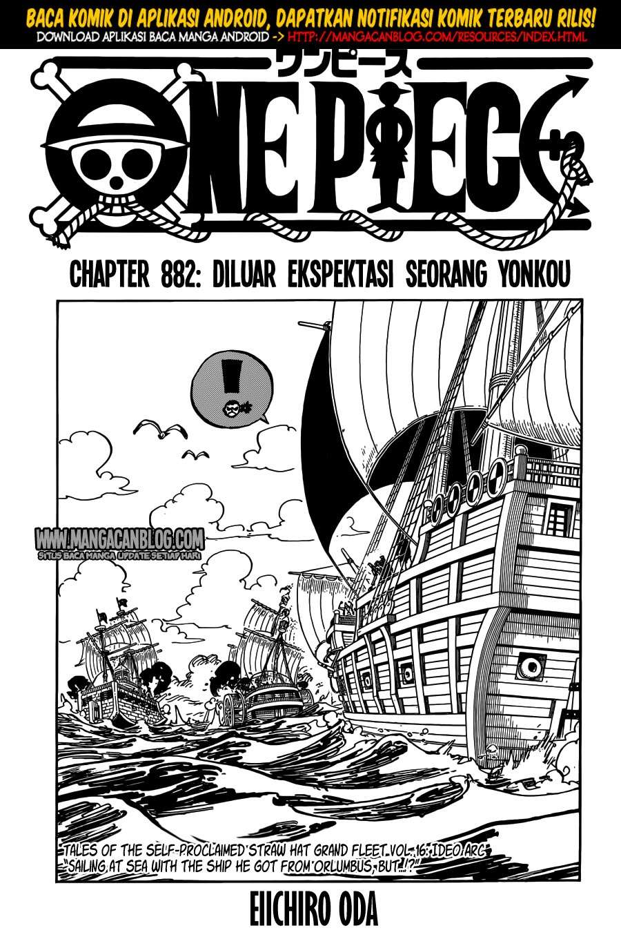 One Piece — Chapter 882, halaman 1