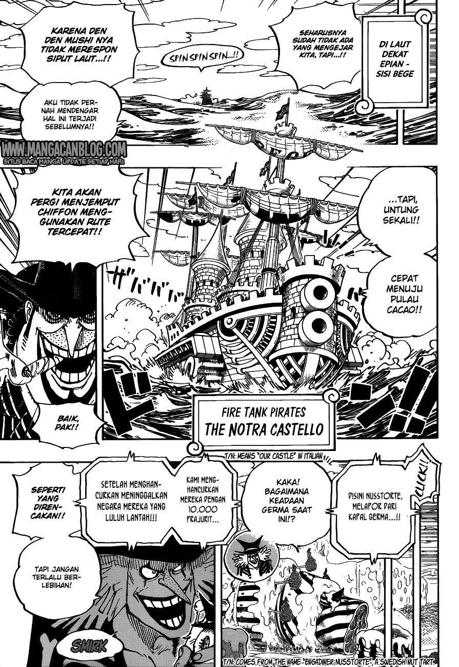 One Piece — Chapter 882, halaman 15