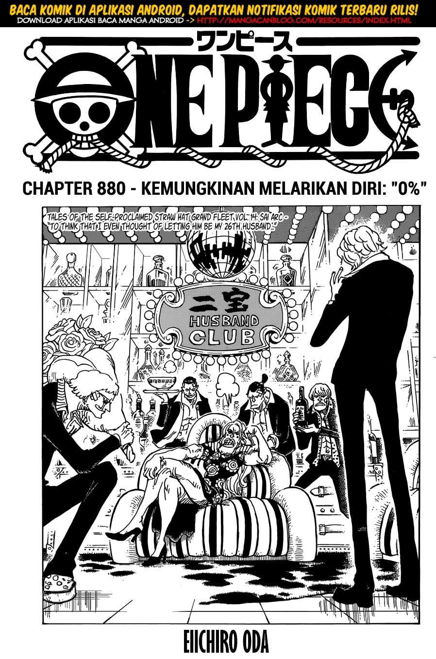 One Piece — Chapter 880, halaman 1