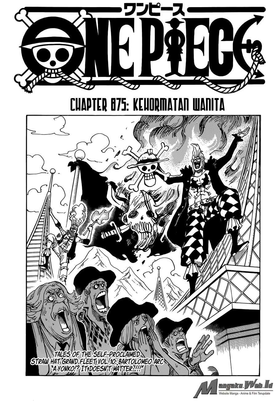 One Piece — Chapter 875, halaman 2