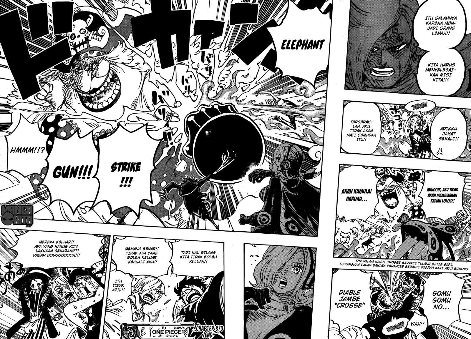 One Piece — Chapter 870, halaman 17
