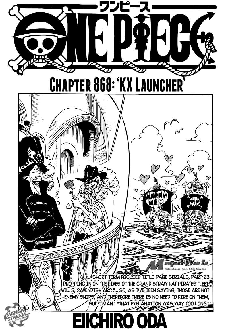 One Piece — Chapter 868, halaman 2