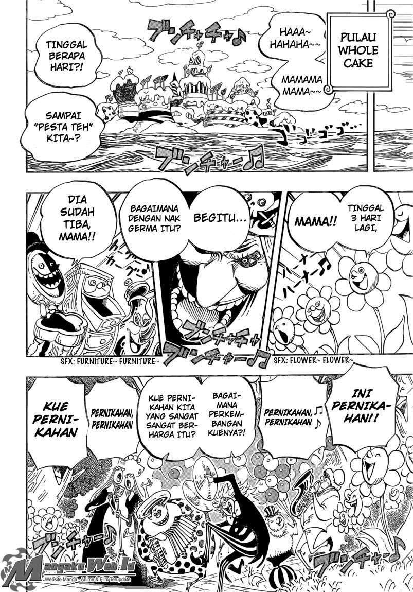 One Piece — Chapter 827, halaman 15