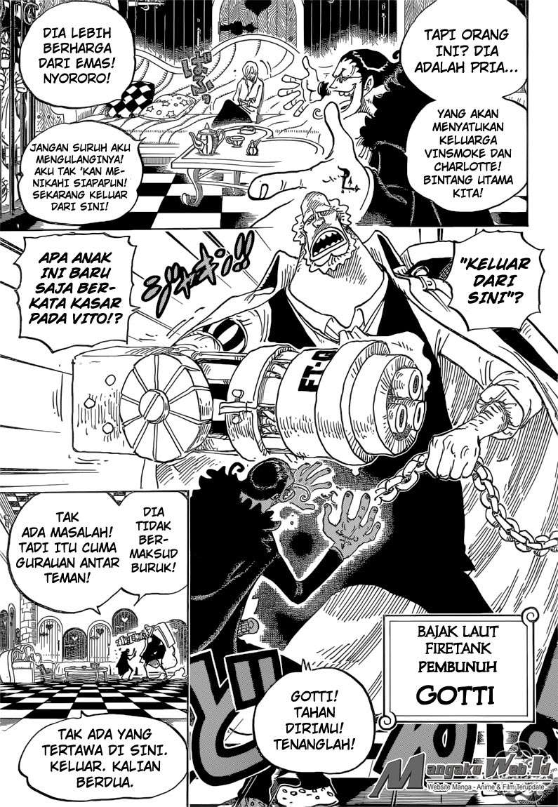 One Piece — Chapter 825, halaman 6