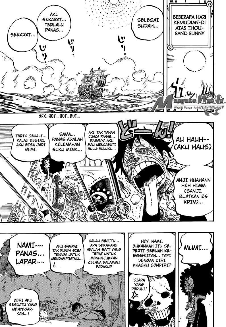 One Piece — Chapter 825, halaman 8