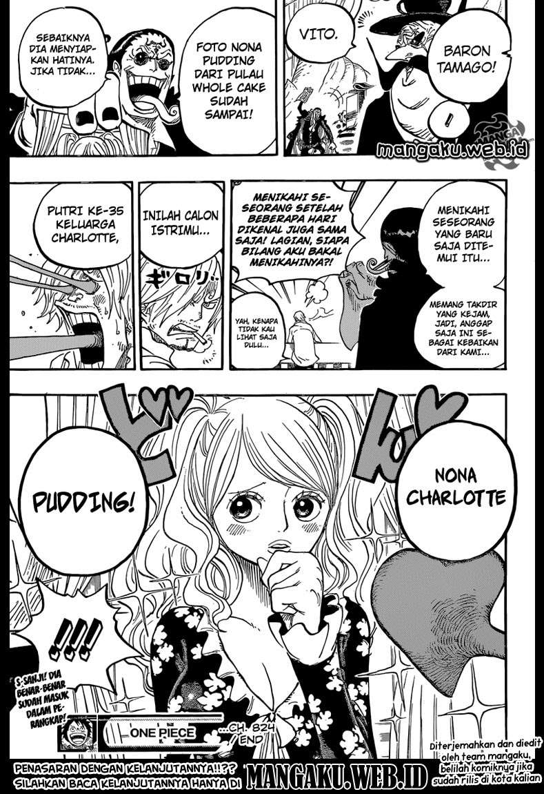 One Piece — Chapter 824, halaman 20