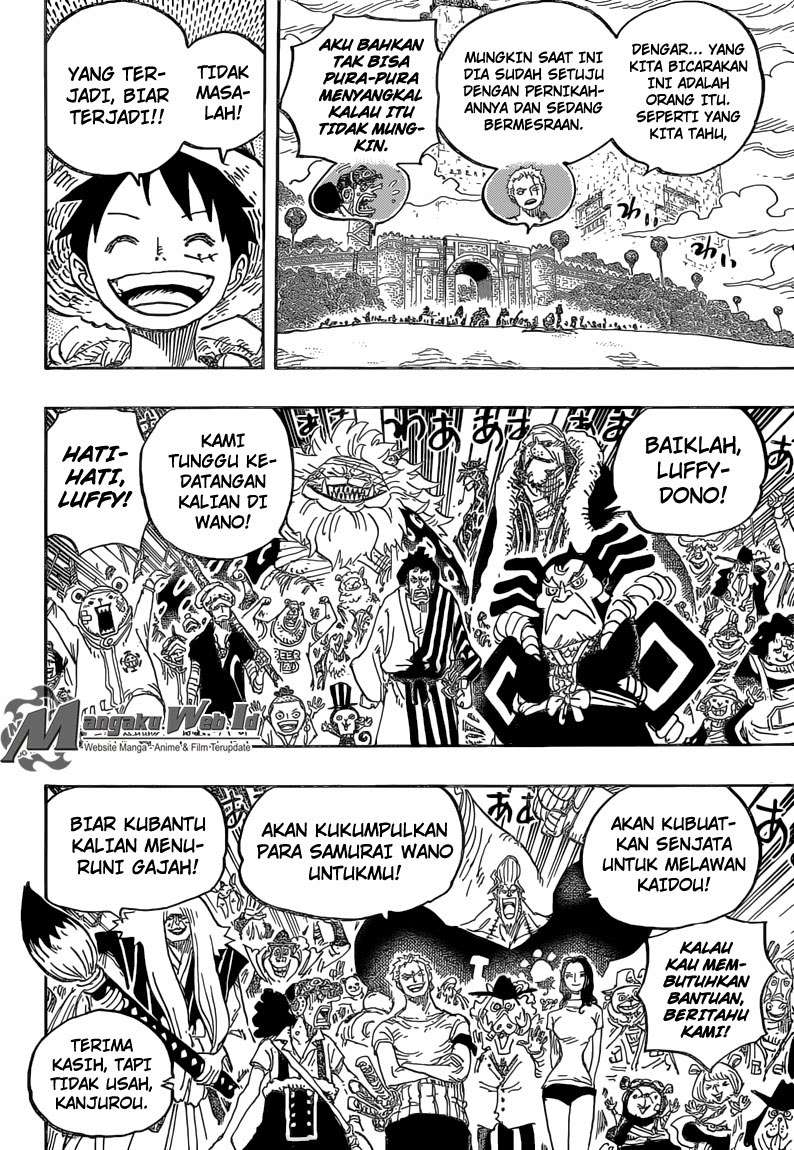 One Piece — Chapter 822, halaman 15