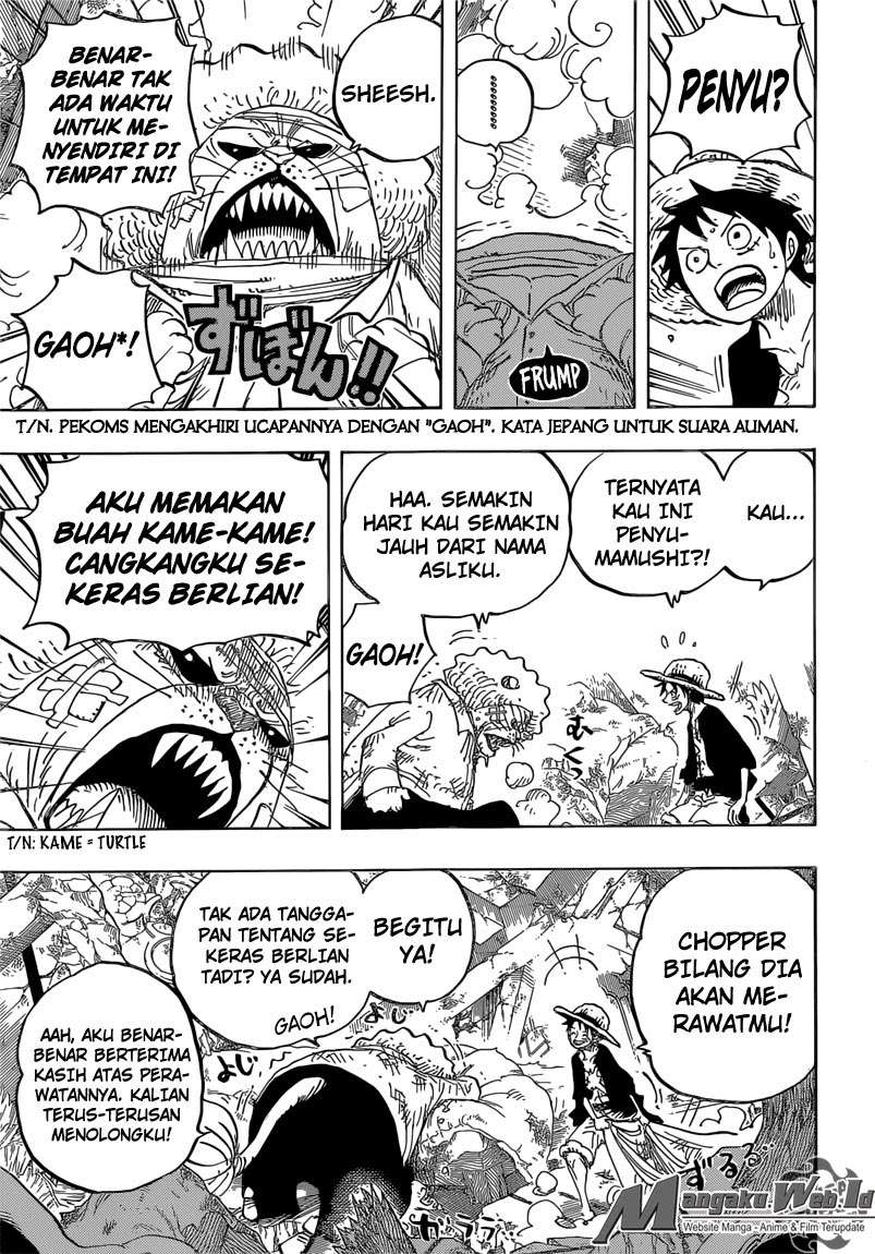 One Piece — Chapter 822, halaman 8