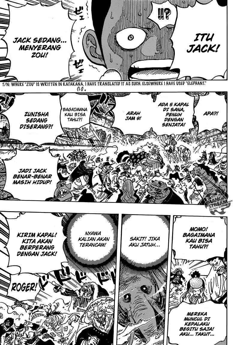 One Piece — Chapter 821, halaman 11