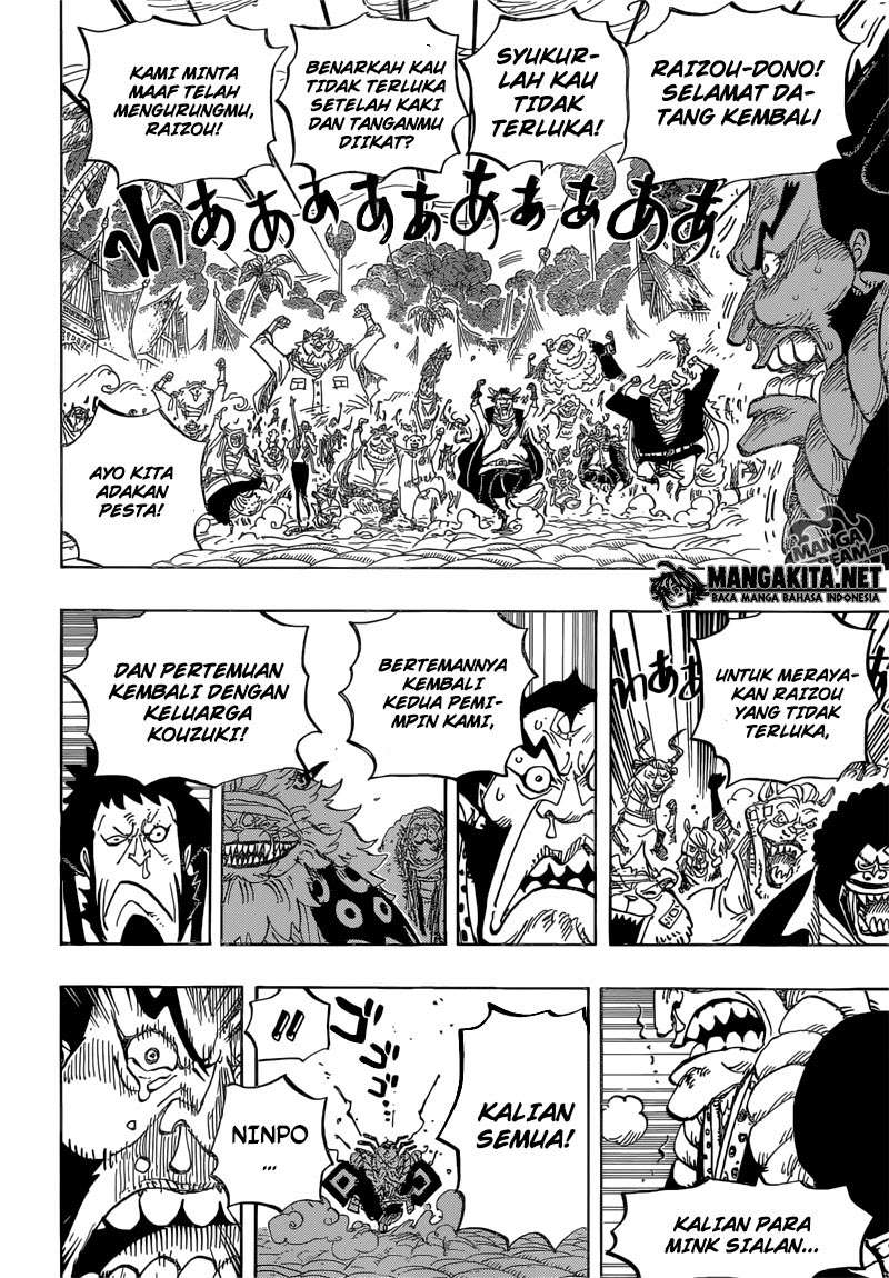 One Piece — Chapter 820, halaman 17