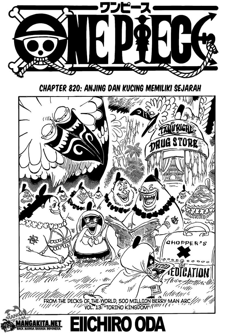 One Piece — Chapter 820, halaman 2