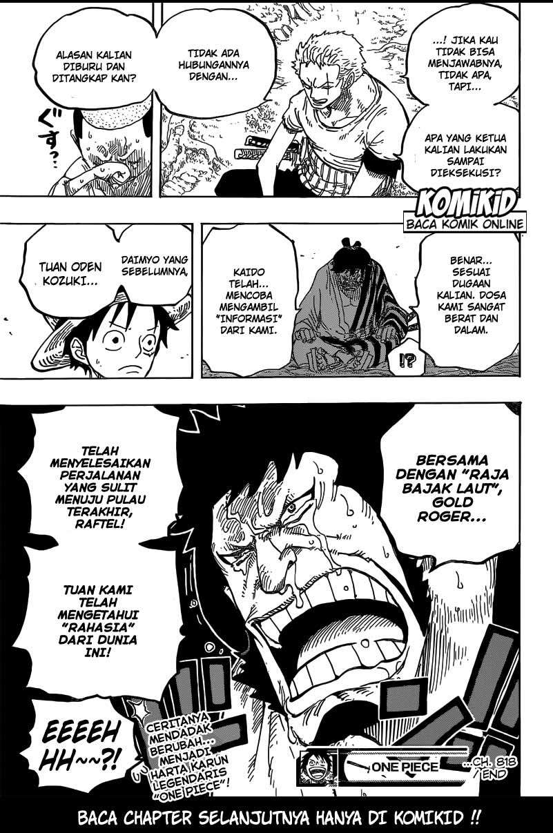 One Piece — Chapter 818, halaman 16