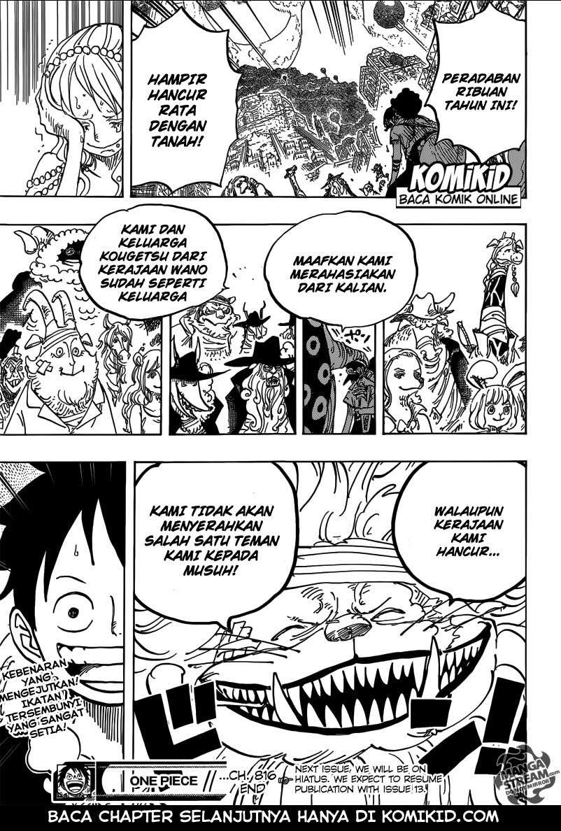 One Piece — Chapter 816, halaman 17