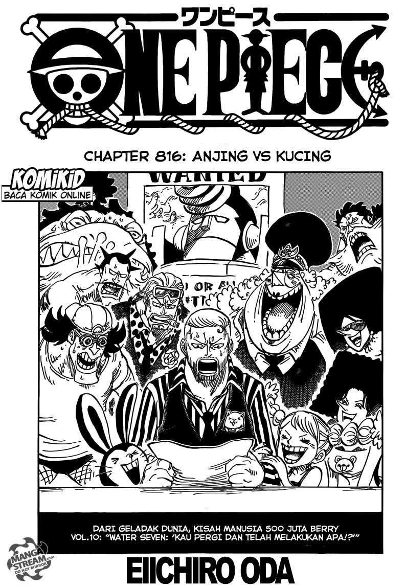 One Piece — Chapter 816, halaman 2